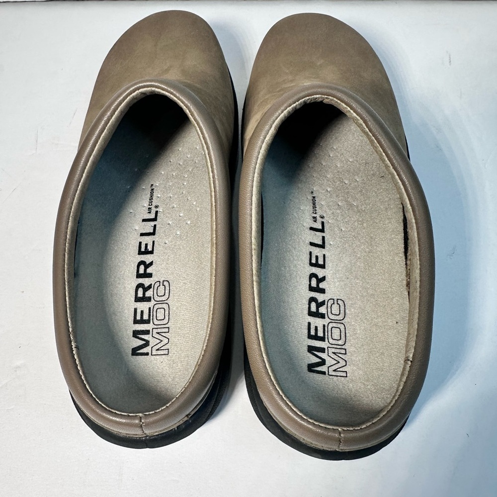 Women’s Merrell Tan Slip-On Clogs - Picture 5 of 7
